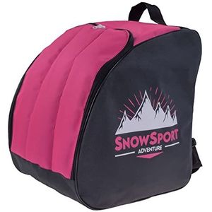 Skischoenovertrek Skischoen-rugzak Snowsport Boot Bag (roze)