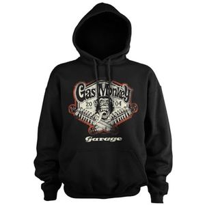 Gas Monkey Garage Officieel gelicenseerd Gas Monkey Garage Spring Coils Capuchon (Zwart), XXXX-Large