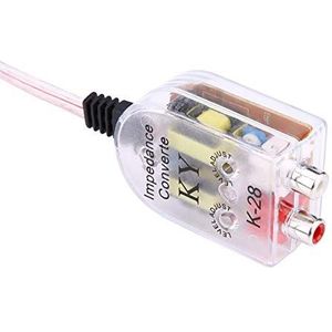 Audio-cd-versterker, auto-audio-CD-versterker, audio-subwoofer, hoog/laagfrequente verdeler, converter, regelaar, filter voor auto-cd-vcd-dvd-speler zonder lage frequentieuitgang