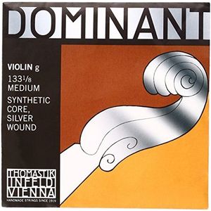 Thomastik-Infeld snaren viool dominant nylon kern 1/8G zilver 133