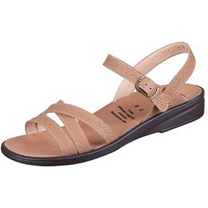 Ganter Sonnica sandalen voor dames, lighttoffee, 37.5 EU Schmal