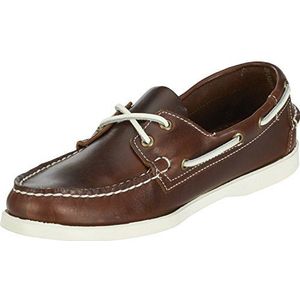 Sebago Docksides Portland Waxed Boot Schoenen heren,Braun Braun Weiß,46 EU