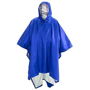 XPJYUA Regenjas, 3-in-1 waterdichte regenjas voor heren, regenjas, regenjas, regenjas, regenjas, picknickkleutel (blauw)