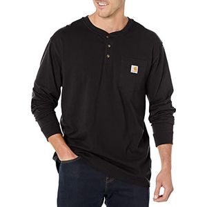 Carhartt Longsleeve Workwear Pocket Henley L S Black