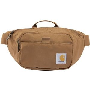 Carhartt Verstelbare taille, duurzaam, waterbestendig heuptasje, Carhartt Bruin, One Size, Verstelbare heuptas, duurzaam, waterbestendig heuppakket
