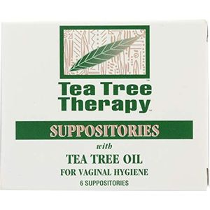 Tea Tree Therapy Suppositories with Tea Tree Oil 6 count