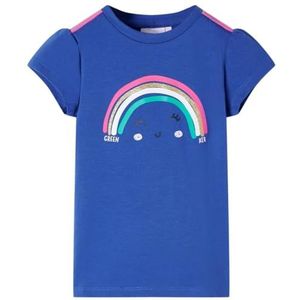 Kindershirt 92 kobaltblauw, kinderkleding, jongenskleding, hippe kinderkleding, kinderkled, meisjeskleding, leuke kinderkleding, stoere kinderkleding