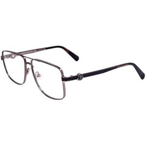 Moncler ML5178 036 SHINY DARK BRONZE 55/14/145 MAN Brilmonturen