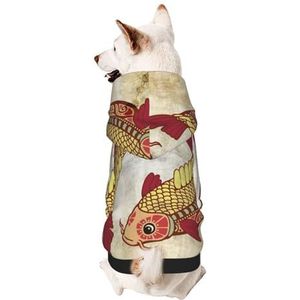 Mooie vis hond hoodies hond sweatshirt voor kleine honden trui, elasticiteit stof is vrij comfortabel, zacht en warm voor het dier en gemakkelijk te dragen