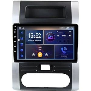 Dubbele DIN Android 14 autoradio voor Nissan X-Trail 2007-2015 9 Duim QLED Touch screen-met Draadloze Carplay Android Auto GPS navigatie 4G WiFi Stuurwielbediening achteruitrijcamera(P4 4G+WIFI 8Core