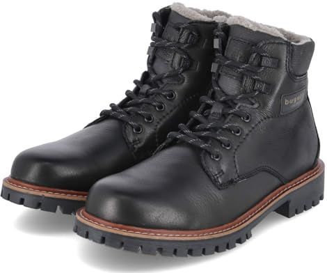 bugatti Heren Laarzen Warm Voering 321-AUH50, zwart, 41, zwart, 41 EU