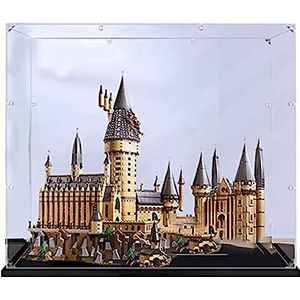 Vitrine van acryl, compatibel met Lego 71043 Hogwarts Castle, vitrine, stofdichte vitrine (modelbouwset niet inbegrepen)(3MM)