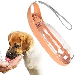 Hondenwaterflessen om te wandelen | 550 ml grote hondenwaterdispenser - Leaf Design Opvouwbare waterbak voor huisdieren Hondenbak, drinkbak voor huisdieren, waterbak voor puppyreizen, Tytlyworth