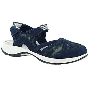 Easy Spirit Women's Esplash Mary Jane Flat, Blue 402, 10 Narrow