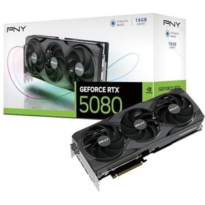 PNY - GeForce RTX 5080 - Videokaart - 16 GB - GDDR7