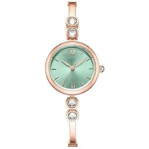 Polshorloge Horloges 26 mm quartz uurwerk Polshorloges voor dames Polshorloge Slanke steentjes Armband Klok Polshorloge Elegant horloge Mode-stijl