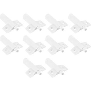 10 stks Deur Demper Buffer Soft Quiet Close Keukenkast Deur Stop Kasten Lade Buffer Meubels Hardware Accessoires (Color : White, Size : 1)