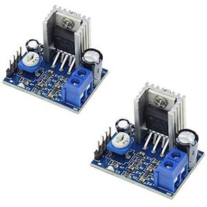 iHaospace 2 stuks TDA2030A audio versterker board module 18 Watt 6-12V power versterker board