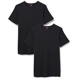 Levi's Heren T-shirt (verpakking van 2), jet black, XL