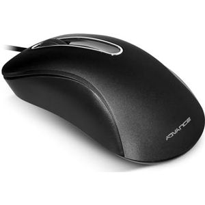 Advance - Shape 3D - Bedrade Muis - Zwart - 1000 DPI