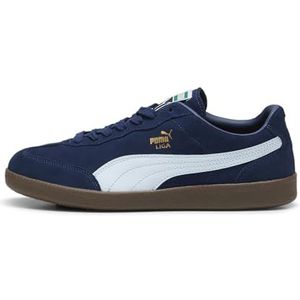 PUMA Liga Suede sneakers 42 Persian Blue Icy Gold