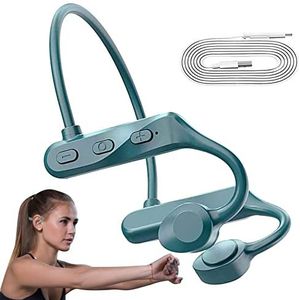 Open Ear Blue Tooth-koptelefoon,Bluetooth 5.0 Sport-oordopjes | Zweetbestendige draadloze koptelefoon voor hardlopen Fietsen Wandelen Gym Klimmen Imtrub