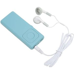 MP3-speler, Draagbare Muziekspeler Lossless Sound USB-opladen voor Studenten, Werk, Reizen (Blauw)