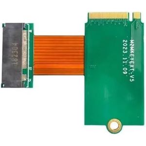 GMBYLBY Voor Go Modificatie Transfer Board 2240 Om 2280 NVMe M.2 Adapter 90 Graden Converter Card Transfercard