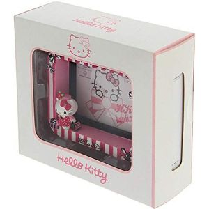 Hello Kitty Keramische geschenkreeks (fotolijst, beeldje, mok en theepot) (geboren om te winkelen fotolijst 3,5 ""x 2,5"")