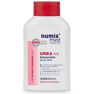 numis med Bodymilk met 10% ureum, huidkalmerende bodylotion voor extreem droge, naar jeuk neigende huid, veganistische huidverzorging zonder siliconen, parabenen en minerale olie, lotion (1 x 300 ml)