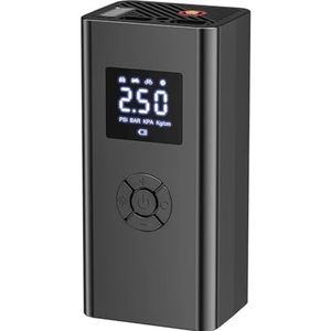 Bandenpomp, Draadloze Elektrische Bandenpomp, Autoluchtcompressor, 150 PSI, Banden For Motorfietsen, Fietsen En Auto's, Luchtpomp voor dubbel gebruik(Wired version)