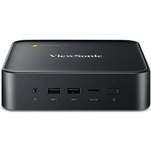 Viewsonic NMP760 PC's/werkstation Intel® Celeron® 5205U 8 GB DDR4-SDRAM 64 GB eMMC ChromeOS Mini PC Zwart