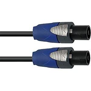 PSSO - LS-1550 - Luidsprekerkabel - 5 meter - Speakon 2x1.5 - Zwart