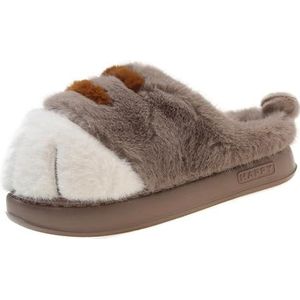 Cat Paw Slippers Huispantoffels voor dames Pluizig Zacht Warm Kattenvoeten Damesslippers Antislip Cat Paw Slippers voor dames