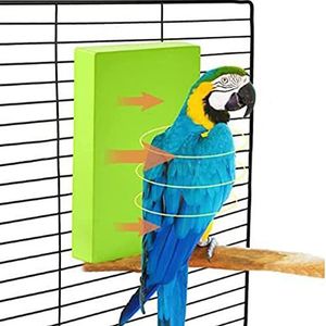 Vogelverwarmer voor kooi | Thermo Baars Verwarmde Vogelbaars Vogelkooi Verwarming | Platformverwarmer voor Afrikaanse grijze, parkieten en papegaaien Eastuy
