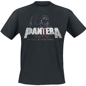 Pantera Trendkill Snake T-shirt zwart M 100% katoen Band merch, Bands