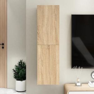 CBLDF TV Kast Sonoma Eiken 30,5x30x110 cm Engineered Wood
