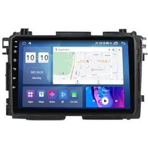 Android 12 Dubbele Din Autoradio Voor Honda VEZEL XRV 2013-2018 9 Inch Touchscreen Ingebouwde Draadloze CarPlay Android Auto GPS Navigatie/WiFi/4G/Bluetooth 5.0/DAB/RDS/SWC (Size : M700S - 8 Core 8+1