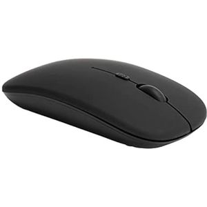 Muis Zwart Draadloos Bluetooth 5.0 Silent Office voor OS X/Mi/Laptoptabletten Mute-muis Nauwkeurige Tracking Lichtgewicht en Draagbaar Zwart Geschikt voor Bibliotheek