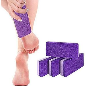 Voet Puimsteen voor Voeten, Premium Voetvijl en Scrubber, Perfect Pedicure Beauty Tools voor Exfoliatie om Dode Huid te verwijderen (Pack van 4)