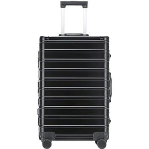 Koffer Bagage Harde Koffer Met Aluminium Frame Met TSA-slot, Geen Ritssluiting En Stille Wielen Reiskoffer (Color : D, Size : 20"")