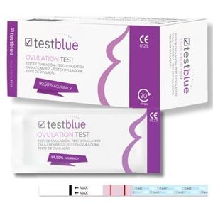 Ultrasone ovulatietest, 100 stuks, ovulatie- en vruchtbaarheidstest, herkent uw meest vruchtbare dagen. Gemakkelijk te gebruiken ovulatietest met nauwkeurige resultaten. Gevoelige ovulatietest