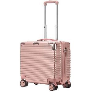 Harde bagage Koffers Met Wielen 16-inch Instap Handbagage Draagbare Bagage Kleine Krasbestendige Reiskoffer Soepel in gebruik