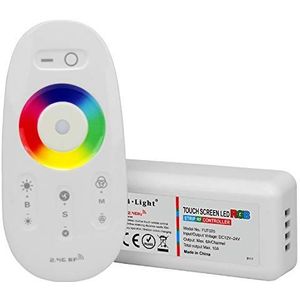 LIGHTEU®, 2,4 GHz LED-afstandsbediening en RF-controller voor de RGB LED-strips, Milight Miboxer fut025