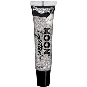 Holografische Glitter Lipgloss van Moon Glitter - 15ml - Zilver