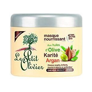 Le Petit Olivier - kuur voor droog en beschadigd haar met olijf, shea en argan