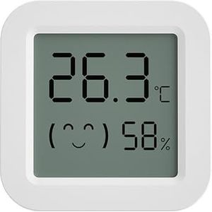 Tuya Temperatuur-vochtigheidssensor Mini LCD Digitaal Display Compatibel Met Bluetooth APP Afstandsbediening Thermometer Hygrometer Nauwkeurige Monitor