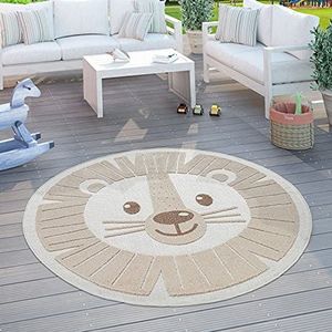 Vloerkleed - Beige - Polypropeen - Diameter 160 cm
