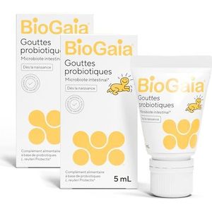 BioGaia Lactobacillus Reuteri ProTectis druppels, verpakking van 2 (2 x 5 ml)