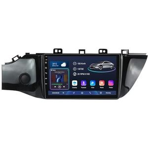 Android 14 9 Inch Touchscreen Autoradio 2 Din voor KIA RIO 2016-2019 met CarPlay & Android Auto Stuurbediening GPS Navigatie AHD Backup Camera Bluetooth (A, YS60 (8+128G))